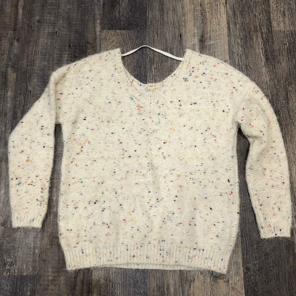 FRNCH Boutique Cream Knit Sweater - Picture 6 of 6